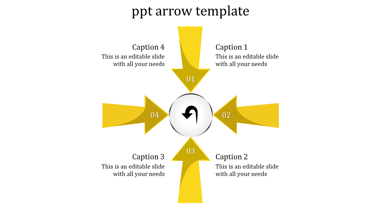 Arrows PowerPoint Template and Google Slides Themes